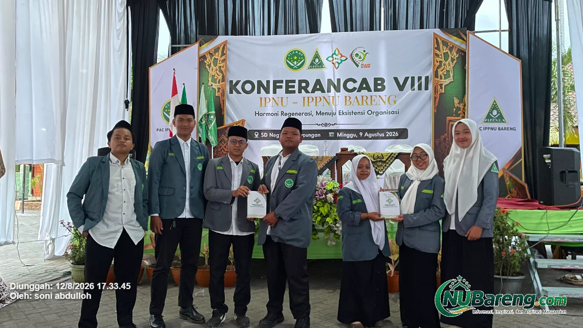 Estafet Kepemimpinan Baru, Mahmud Bahrudin dan Siti Nur Lailatul Resmi Nakhodai PAC IPNU IPPNU Bareng 2026-2028